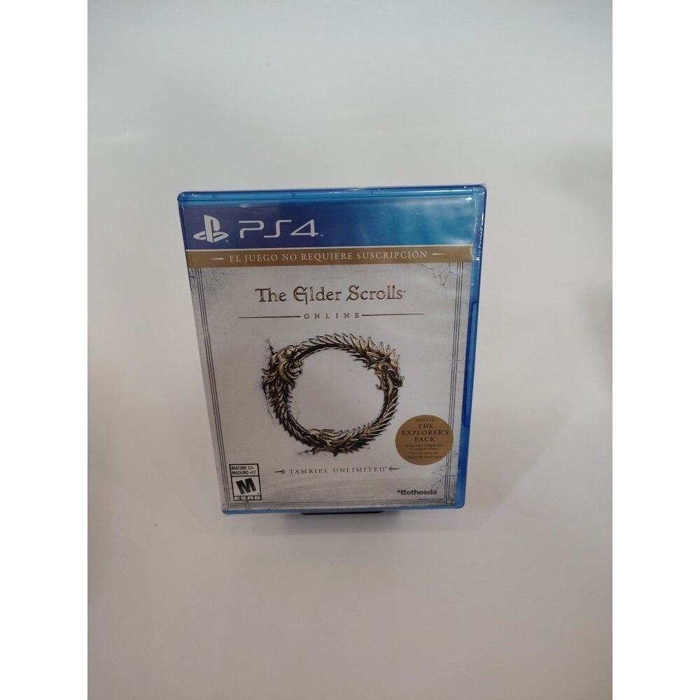 Elder Scrolls Online Explorer Edition  (Spanish) Sony PlayStation 4 PS4  Reseal